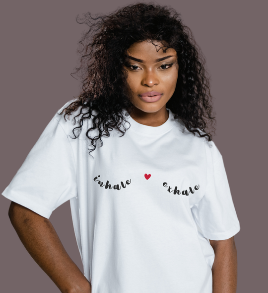 Inhale Exhale Heavy Tee